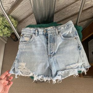 Agolde denim shorts
